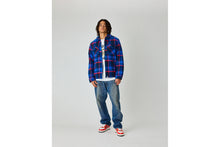 BAPE CHECK CPO ZIP JACKET
