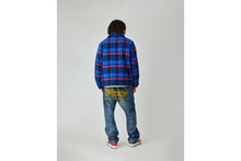 BAPE CHECK CPO ZIP JACKET