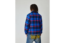 BAPE CHECK CPO ZIP JACKET