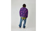 COLOR CAMO STA QUILTING REVERSIBLE LIGHT DOWN JACKET
