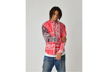 PAISLEY PATTERN LS SHIRT