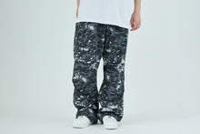 MULTI PIXEL CAMO WIDE LEG SWEAT PANTS