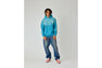 VINTAGE EFFECT COLLEGE PULLOVER HOODIE