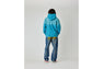 VINTAGE EFFECT COLLEGE PULLOVER HOODIE