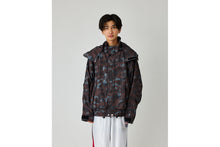 COLOR CAMO REFLECTIVE RIPSTOP SHORT SNOWBOARD JACKET