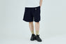 BELT 1 PLEAT ELASTICATED RELAXED FIT SHORTS