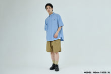 ONE POINT LINE CAMO JACQUARD OXFORD SS SHIRT