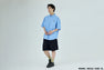 BELT 1 PLEAT ELASTICATED RELAXED FIT SHORTS