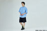 BELT 1 PLEAT ELASTICATED RELAXED FIT SHORTS