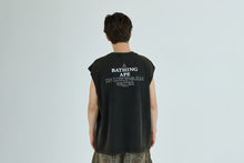 HEAVY WASH APE HEAD CROPPED FIT TANK TOP