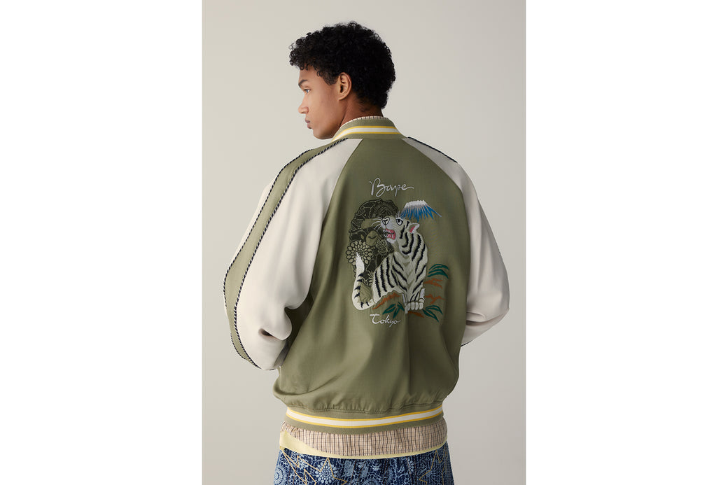 BAPE JAPANESE ART SOUVENIR JACKET | bape.com