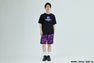 COLOR CAMO APE HEAD ONE POINT BEACH SHORTS