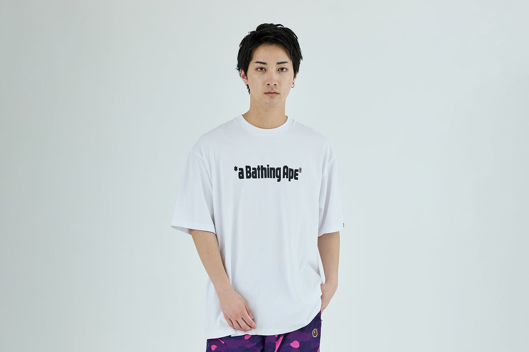 BAPE Tシャツ ホワイト レオパード APE RELAXED FIT TEE A BATHING APE LOGO RELAXED FIT TEE | bape.com
