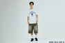 SCREEN CAMO COLLEGE TEE