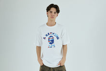 SCREEN CAMO COLLEGE TEE