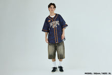 SOLID CAMO MULTI LOGO BASEBALL SS SHIRT
