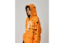 DESTROY LAYERED RELAXED ZIP HOODIE