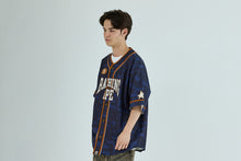 SOLID CAMO MULTI LOGO BASEBALL SS SHIRT