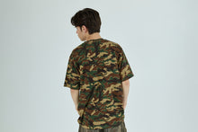 GLITCH WOODLAND CAMO APE FACE TEE