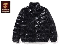 LINE CAMO DEBOSSED REGULAR FIT DOWN JACKET