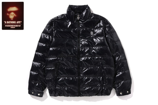 LINE CAMO DEBOSSED REGULAR FIT DOWN JACKET