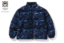 COLOR CAMO REVERSIBLE DOWN JACKET