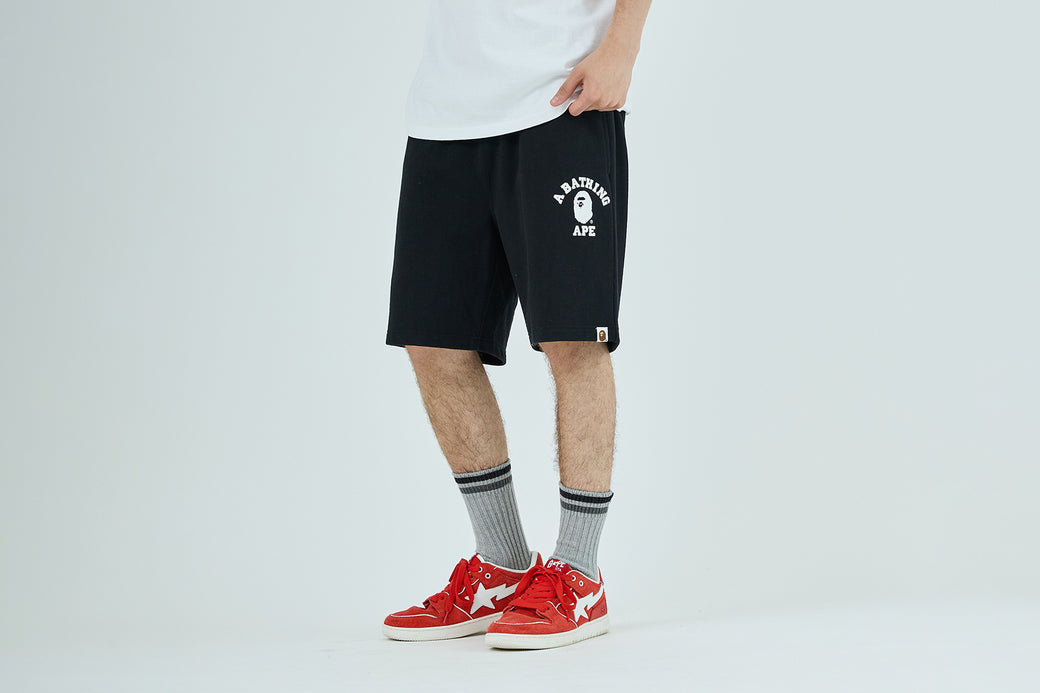 COLLEGE SWEAT SHORTS | bape.com