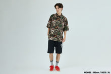 APE HEAD ONE POINT CAMO PATCHWORK SS SHIRT