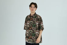 APE HEAD ONE POINT CAMO PATCHWORK SS SHIRT