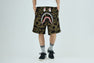 1ST CAMO SHARK SWEAT SHORTS