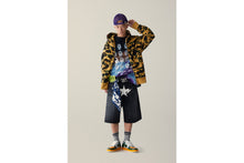 COLOR CAMO TIE DYE DESTROYED MULTI LOGO RELAXED FIT TEE