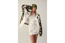 COLOR CAMO JERSEY DRESS
