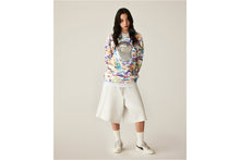 ART CAMO APE HEAD RELAXED FIT CREWNECK SWEATSHIRT