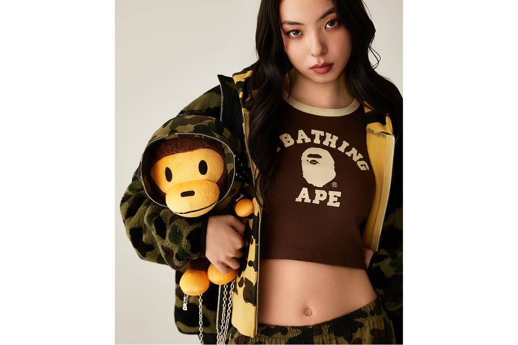 1ST CAMO BABY MILO PLUSH DOLL BACKPACK | bape.com