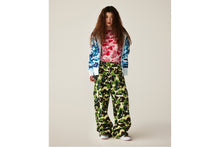 ABC CAMO A BATHING APE LOGO STRAIGHT SWEAT PANTS
