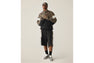 WILD LEOPARD PATTERN RELAXED FIT TRACK JACKET