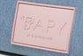 BAPY LOGO EMBOSSED DENIM TOTE