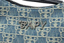 BAPY MONOGRAM DENIM BAG