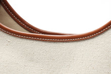BAPY LEATHER-TRIM CANVAS HOBO