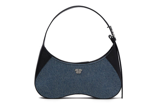 BAPY DENIM SHOULDER BAG