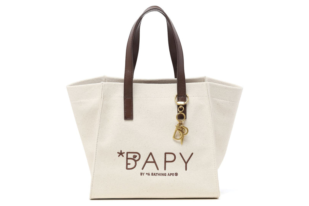 BAPY LOGO CANVAS SHOPPER