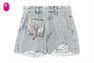 BAPY DISTRESSED SHORTS