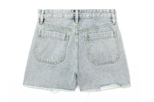 BAPY DISTRESSED SHORTS