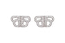 BAPY LOGO EAR STUDS