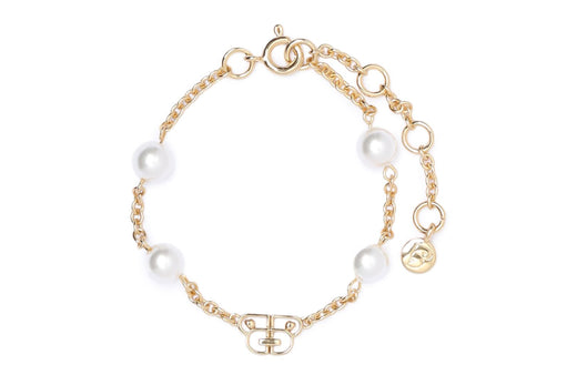 BAPY LOGO PEARL BRACELET