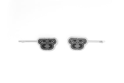 BAPY LOGO HAIR CLIPS