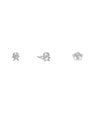 BAPY LOGO EAR STUDS