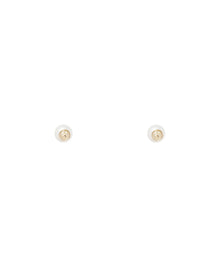 BAPY LOGO PEARL EAR STUDS
