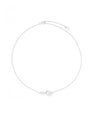 BAPY LOGO PEARL NECKLACE