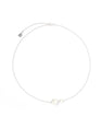 BAPY LOGO PEARL NECKLACE